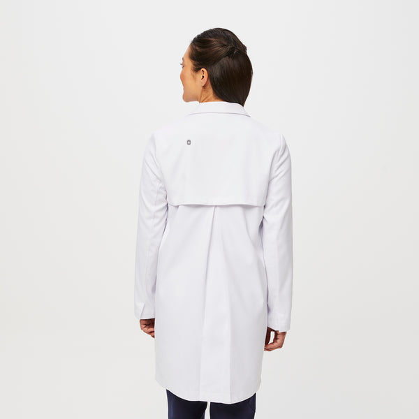 Women's White Bellevue - Long Lab Coat