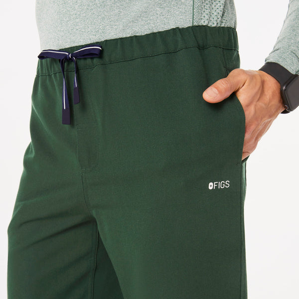 men's British Racing Green Pisco™ Racing- Short Basic Scrub Pants