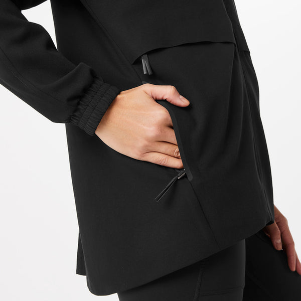 Women's Black Cya Sydney - Scrub Jacket