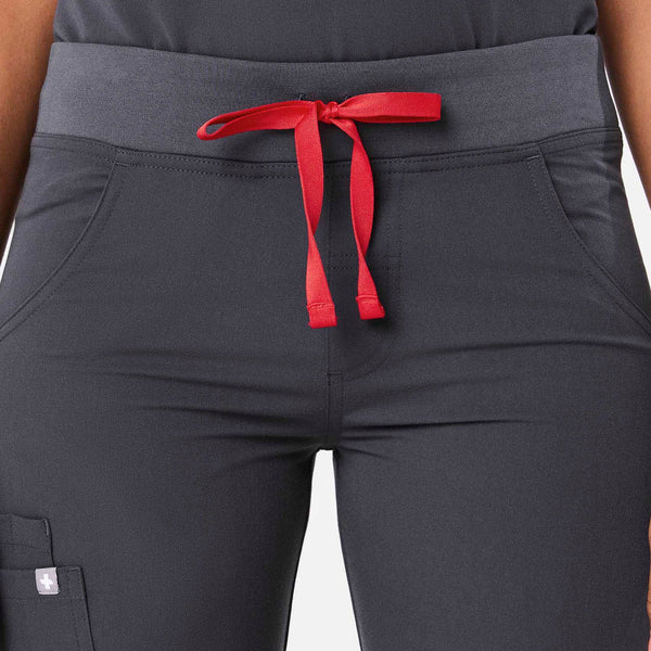women's Charcoal Kade™ - Tall Cargo Scrub Pants (3XL - 6XL)