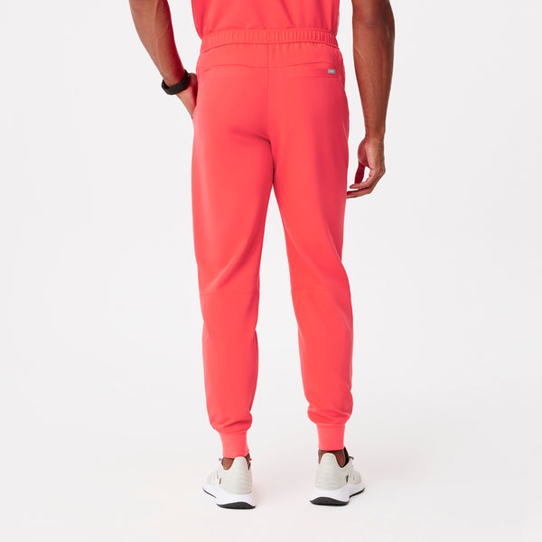 men's Fiery Coral Tansen™ - Short Jogger Scrub Pants
