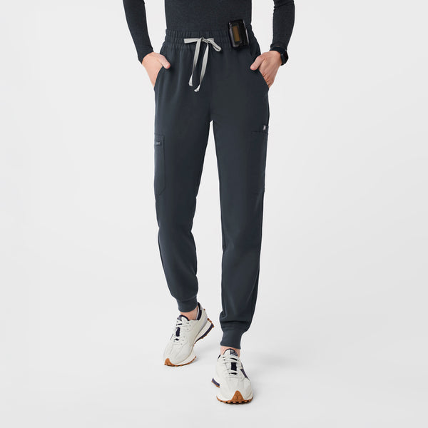 women's Dark Harbor High Waisted Uman Relaxed - Petite Jogger Scrub Pant