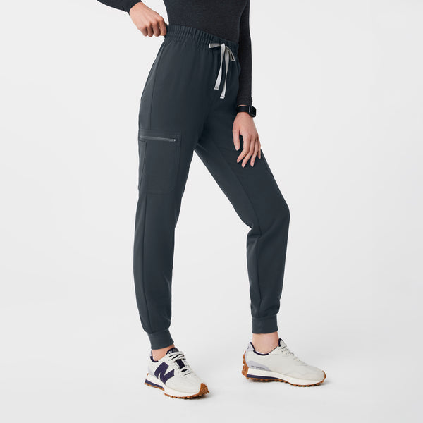 women's Dark Harbor High Waisted Uman Relaxed - Petite Jogger Scrub Pant