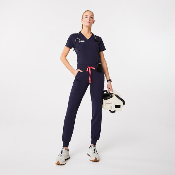 women's Racing Navy Zamora™- Jogger Scrub Pants (3XL - 6XL)