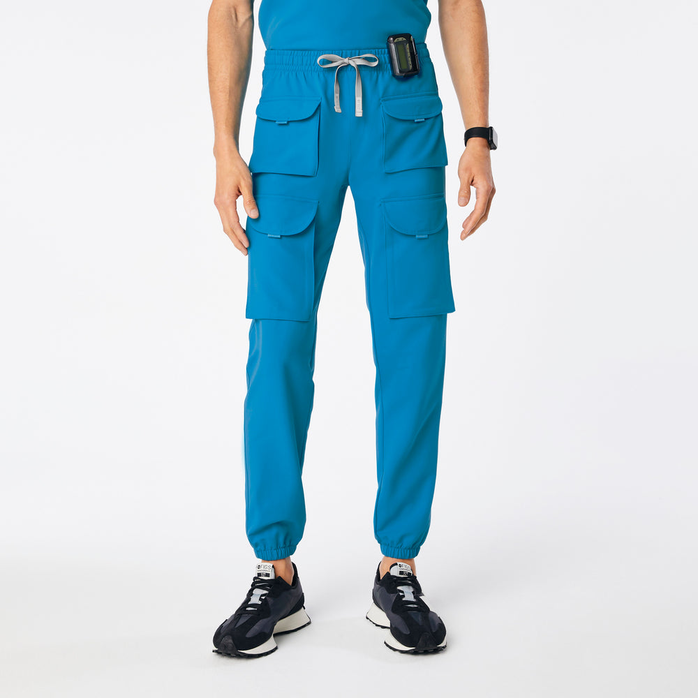 men's Extreme Blue Dresden - Jogger Scrub Pants