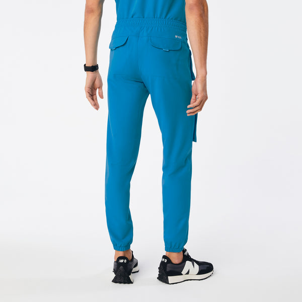 men's Extreme Blue Dresden - Short Jogger Scrub Pants