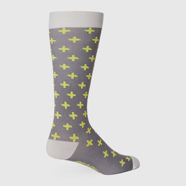 men's Graphite Ready Cross Compression Socks