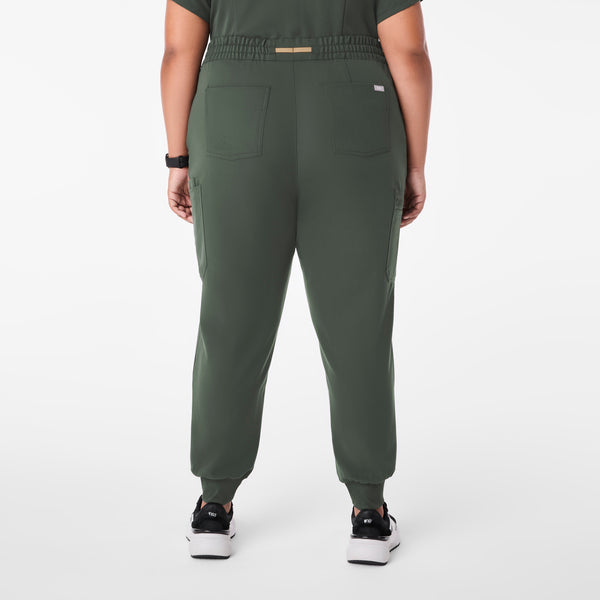 women's Moss High Waisted Uman Relaxed - Tall Jogger Scrub Pant (3XL-6XL)