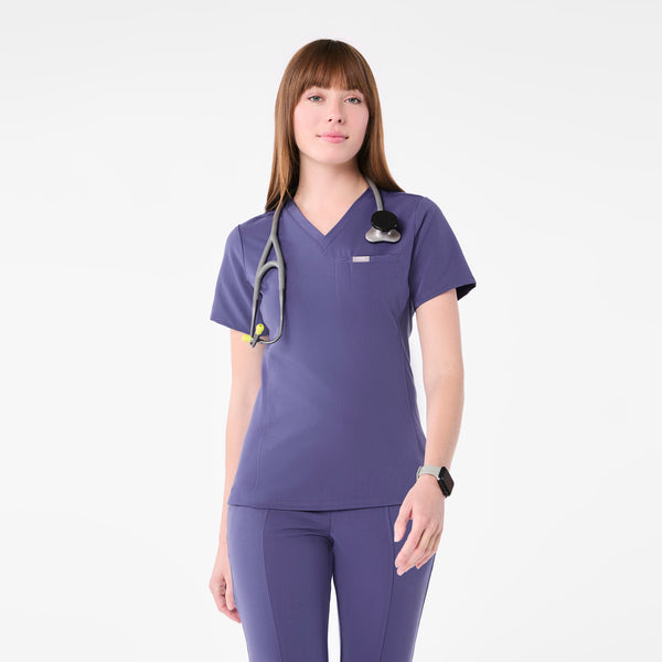 women's Wayfarer Everly Slim V-Neck - Scrub Top