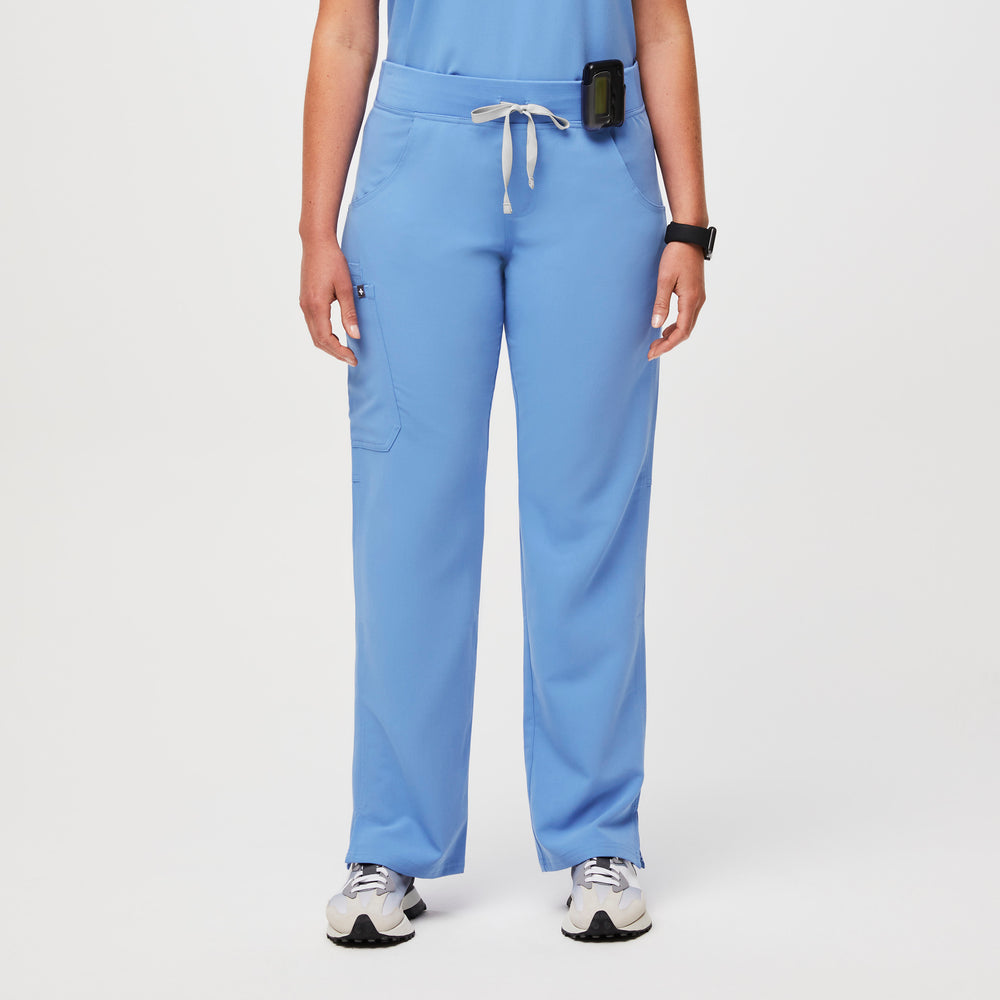 women's Ceil Blue Kade™ - Tall Cargo Scrub Pants (3XL - 6XL)