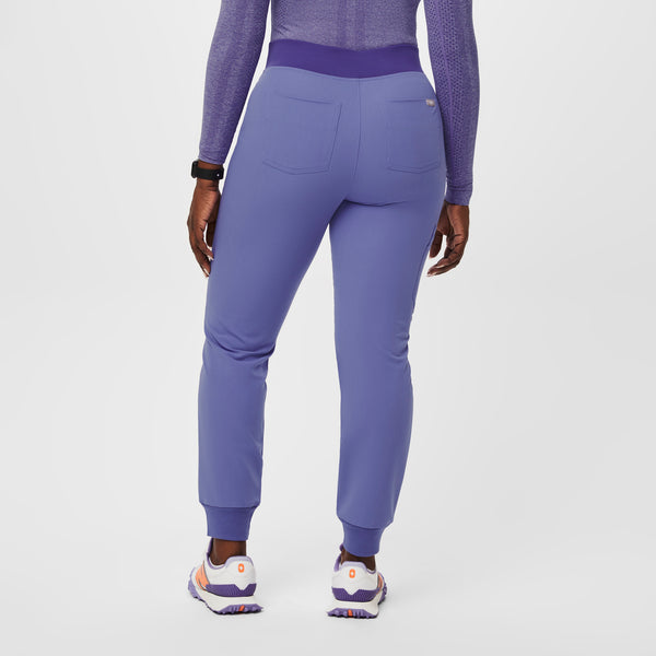 women's Blueberry High Waisted Zamora™ - Jogger Scrub Pants (3XL - 6XL)
