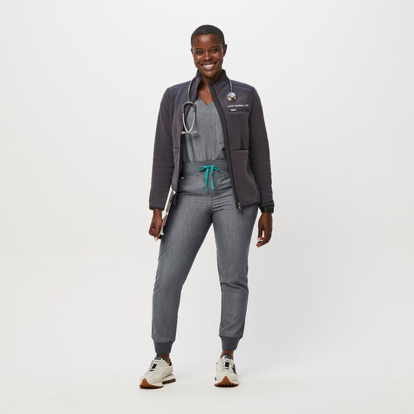 women's Deep Charcoal On-Shift™ - Fleece Jacket