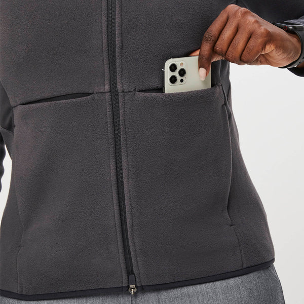 women's Deep Charcoal On-Shift™ - Fleece Jacket (3XL-6XL)