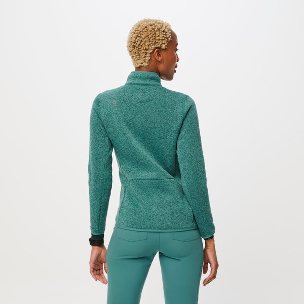 women's Heather Cactus On-Shift™ - Sweater Knit Jacket
