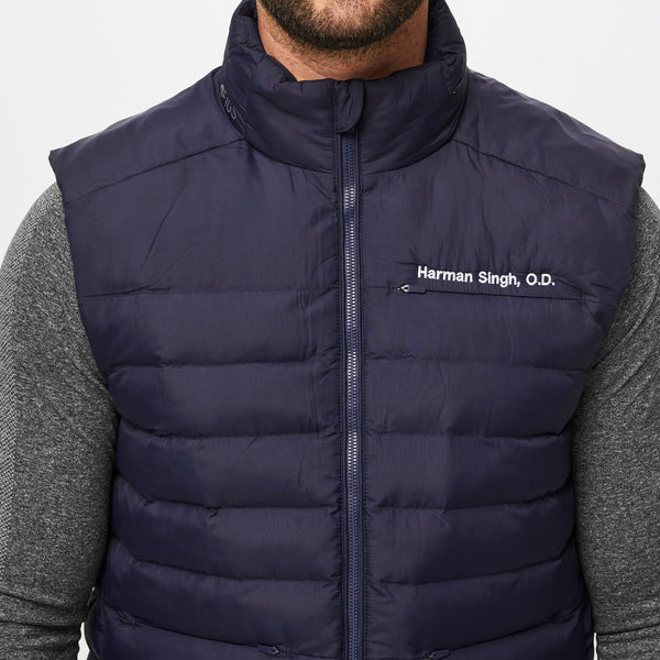 men's Navy On-Shift™ Packable - Puffer Vest
