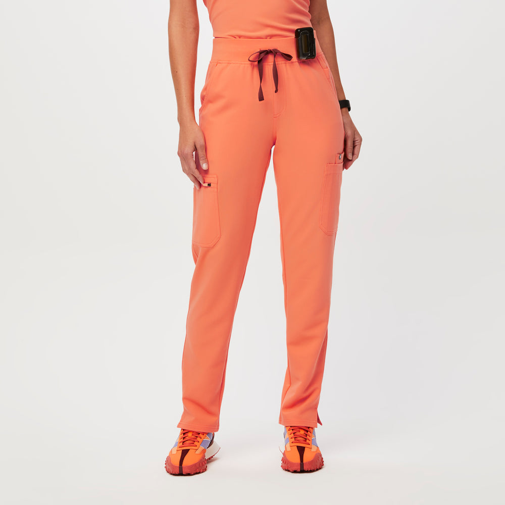 women's Papaya High Waisted Yola™ - Skinny Scrub Pants