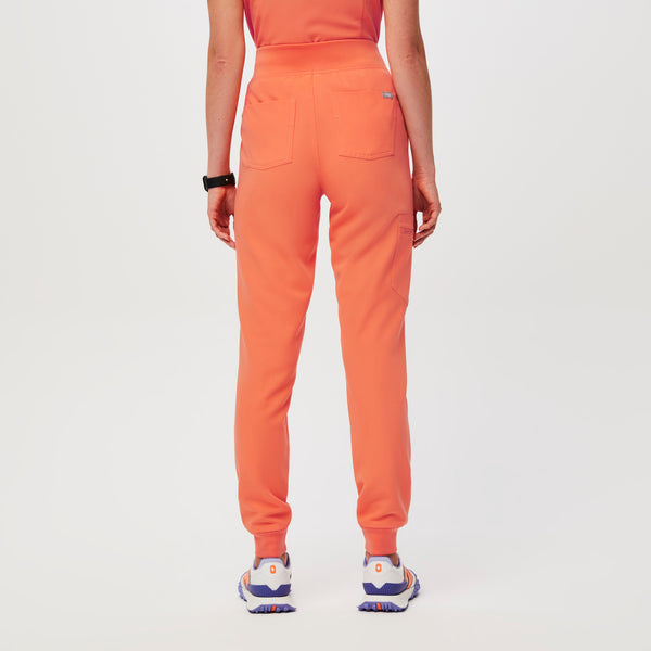 women's Papaya High Waisted Zamora™ - Tall Jogger Scrub Pants (3XL - 6XL)