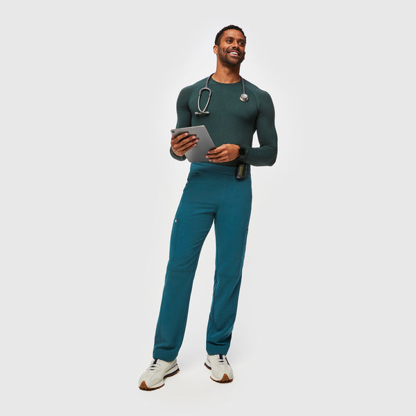 men's Caribbean Blue Axim™ - Tall Cargo Scrub Pants (3XL - 6XL)