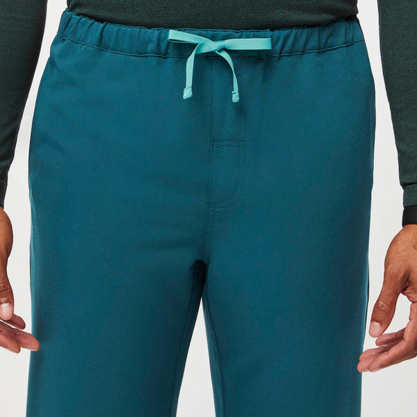 men's Caribbean Blue Pisco™- Short Basic Scrub Pants (3XL - 6XL)