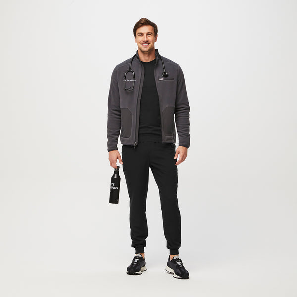 men's Deep Charcoal On-Shift™ - Fleece Jacket (3XL-6XL)