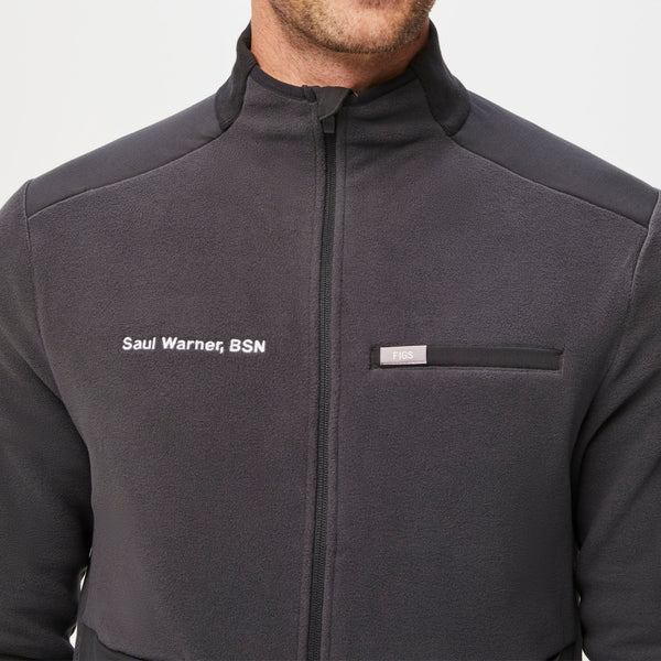 men's Deep Charcoal On-Shift™ - Fleece Jacket