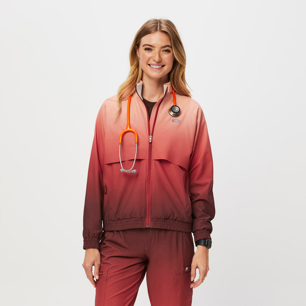 women's Sunrise Sydney FREEx™ - Scrub Jacket
