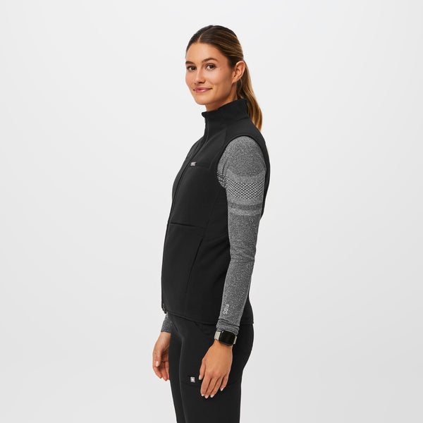 Women's Black On-Shift™ - Fleece Vest