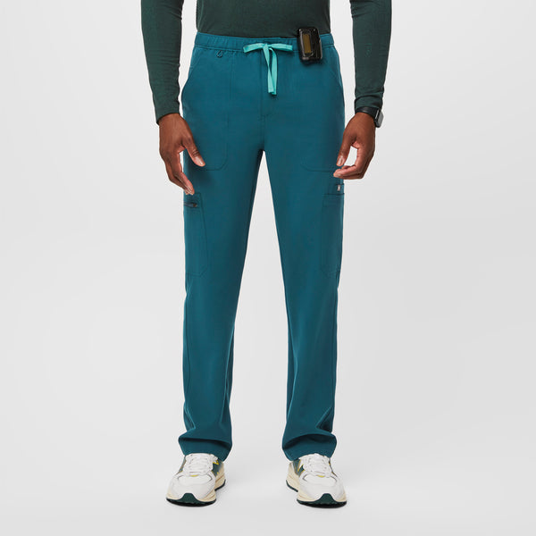 men's Caribbean Blue Cairo™ - Short Cargo Scrub Pants (3XL - 6XL)