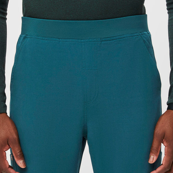 men's Caribbean Blue Slim Axim™ - Short Cargo Scrub Pants