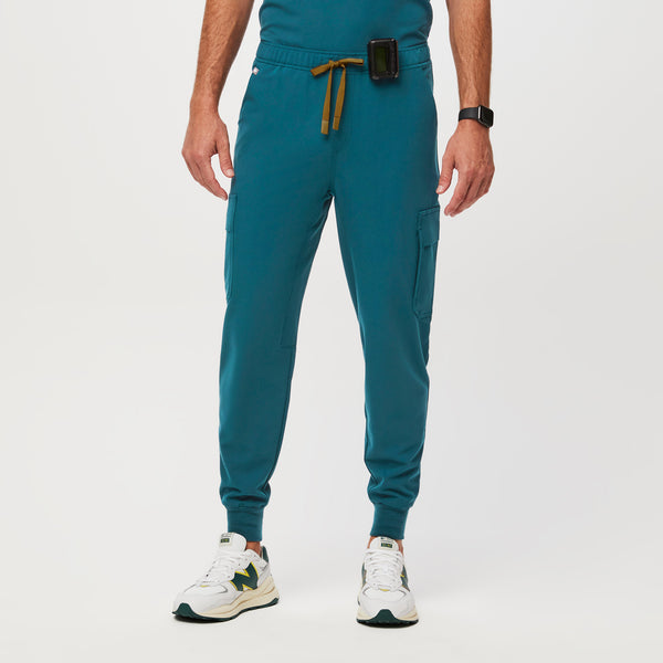 men's Caribbean Blue Tansen™ -  Cargo Jogger Scrub Pants