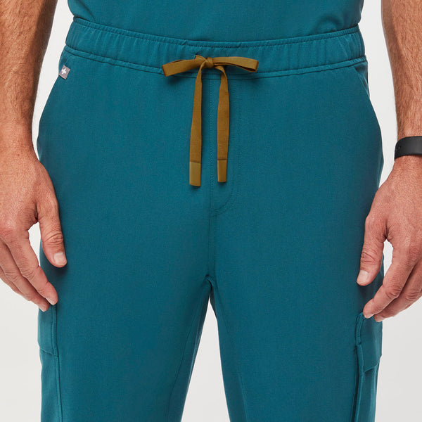men's Caribbean Blue Tansen™ - Short Cargo Jogger Scrub Pants