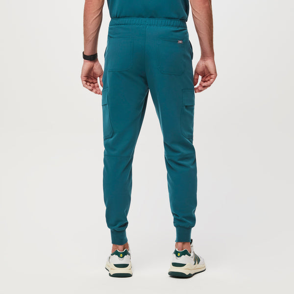 men's Caribbean Blue Tansen™ - Tall Cargo Jogger Scrub Pants