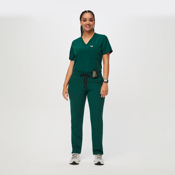 women's Forest Green Yola™ - Tall Skinny Scrub Pants 2.0