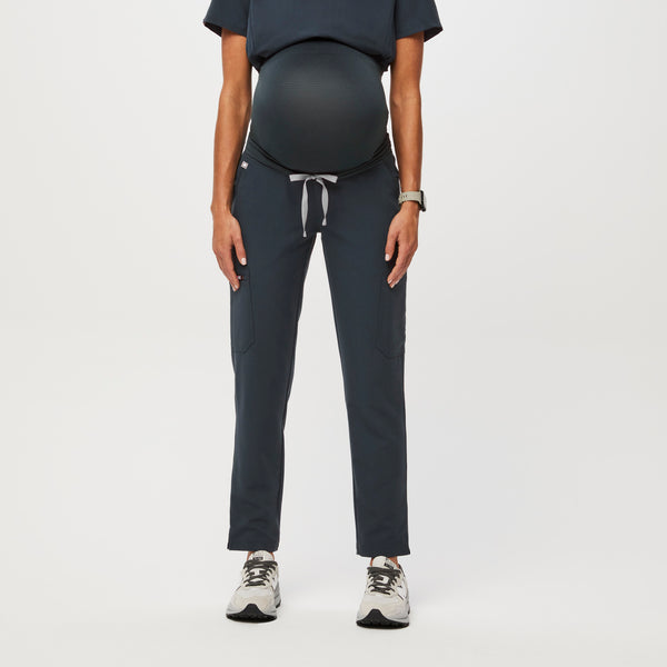 women's Dark Harbor Yola™ Maternity - Petite Skinny Scrub Pants
