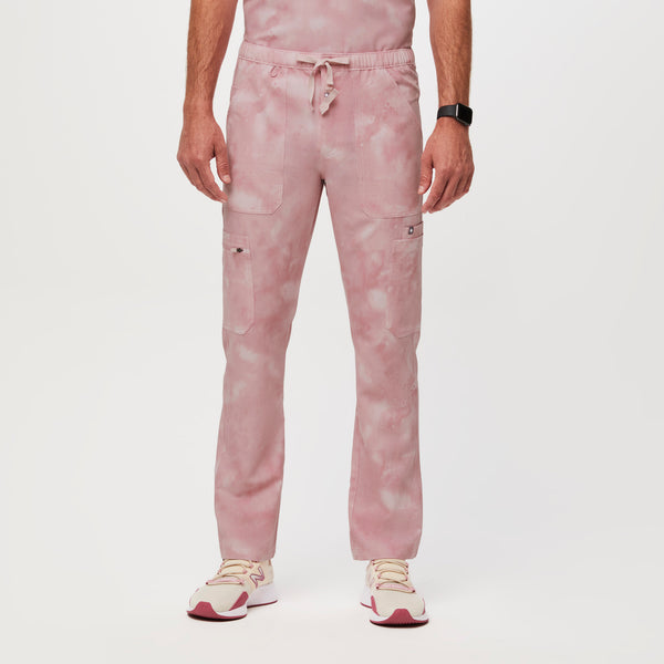 men's Marbled Rose Cairo™ - Short Cargo Scrub Pants (3XL - 6XL)