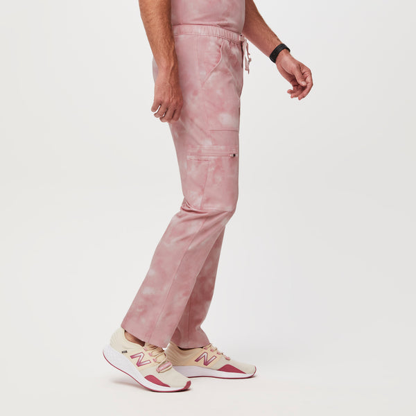 men's Marbled Rose Cairo™ - Short Cargo Scrub Pants (3XL - 6XL)