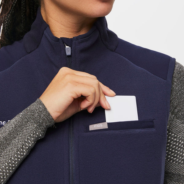 Women's Navy On-Shift™ - Fleece Vest