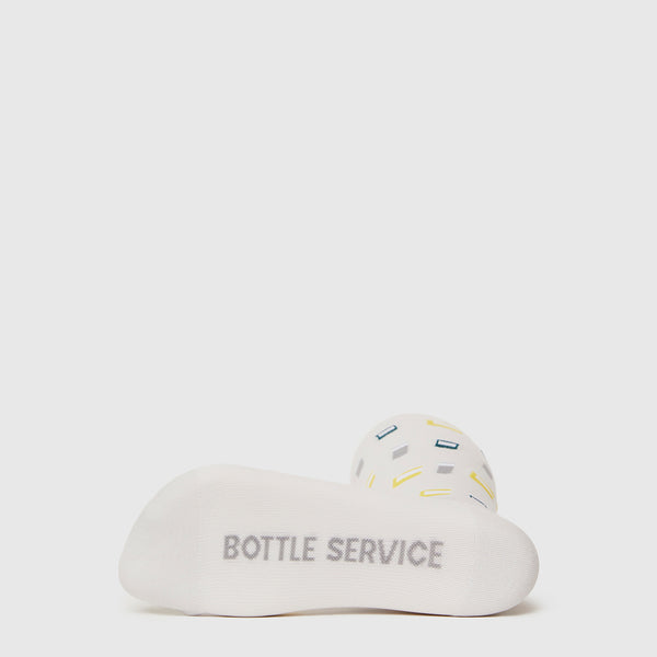 women's Grey Bottle Service - Compression Socks