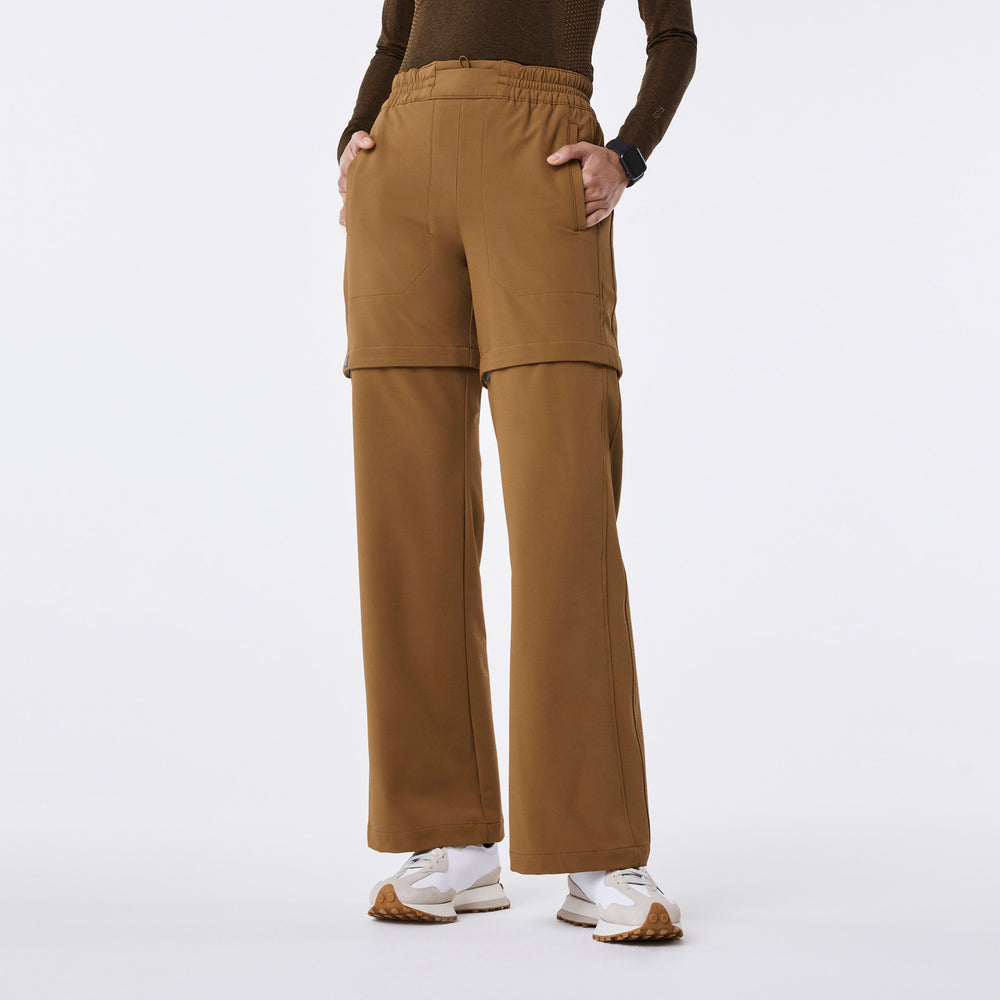 women's Earth High Waisted Indestructible Convertible - Scrub Pant