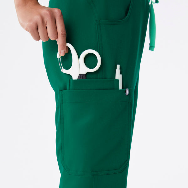 women's Hunter Green Kade - Tall Cargo Scrub Pant™