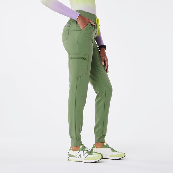 women's Fern High Waisted Zamora - Petite Jogger Scrub Pant™