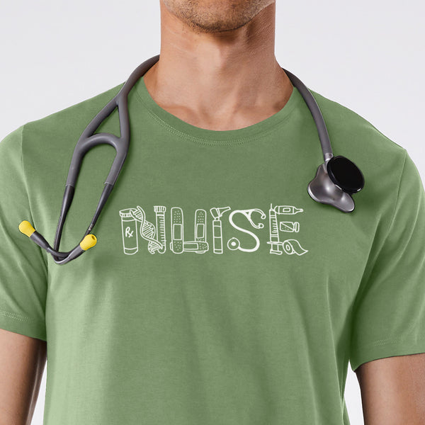 men's Fern Nurse Doodle Supersoft - Shortsleeve Underscrub