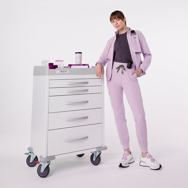 women's Lavender Haze High Waisted Zamora - Jogger Scrub Pant™