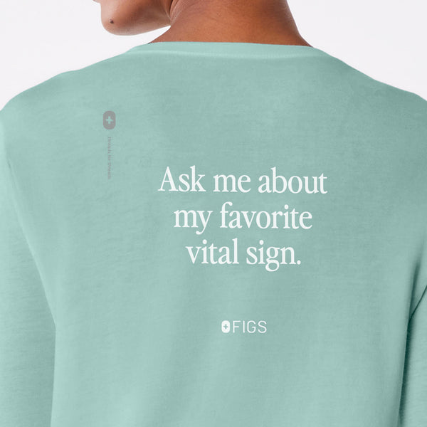 women's Seaglass Favorite Vital Sign Supersoft - Longsleeve Underscrub