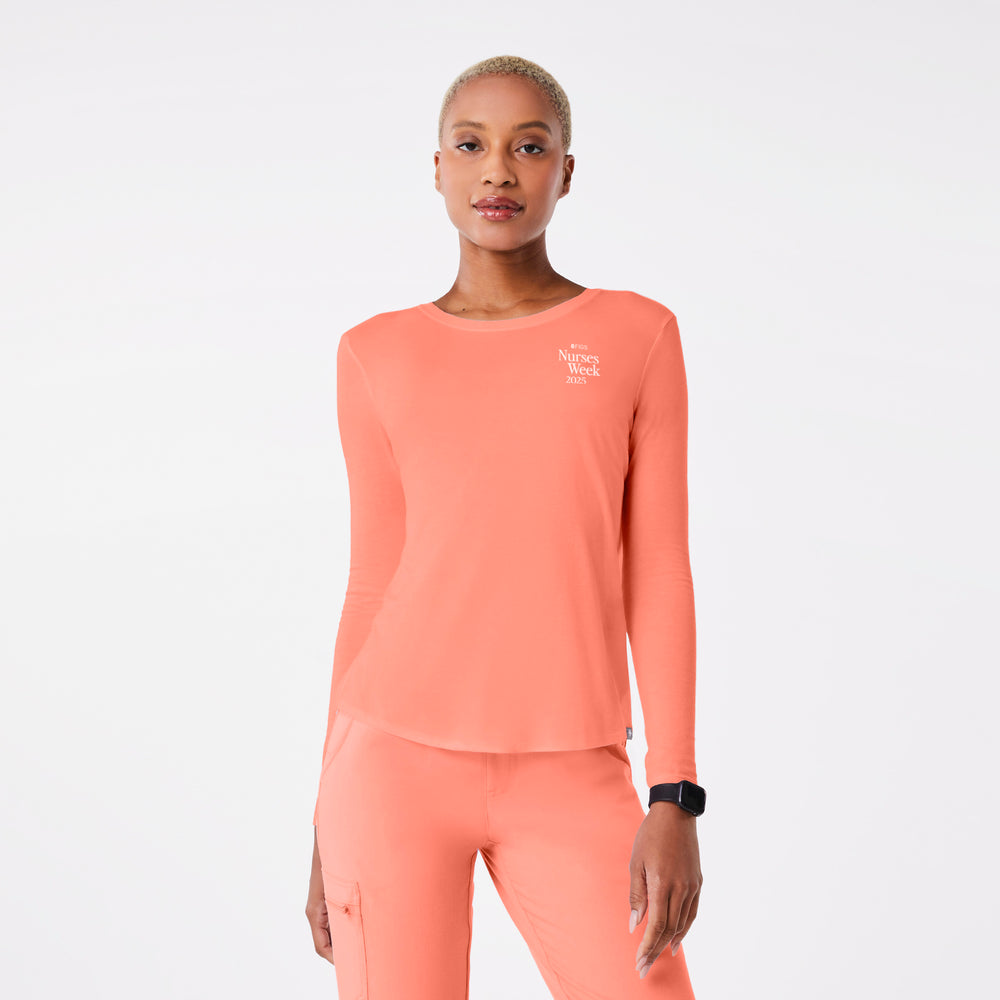 women's Sunset Drift Favorite Vital Sign Supersoft - Longsleeve Underscrub