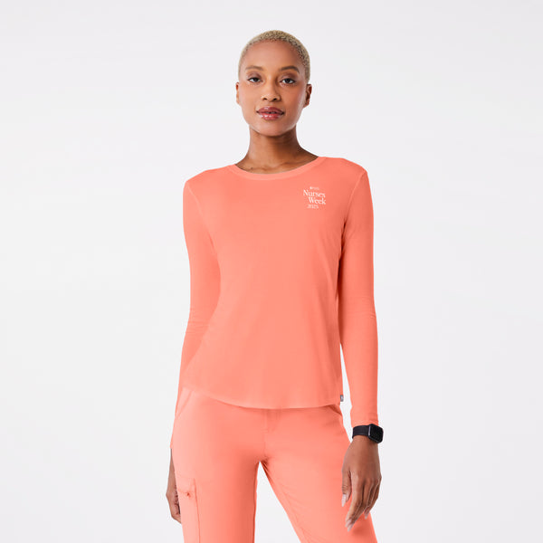 women's Sunset Drift Favorite Vital Sign Supersoft - Longsleeve Underscrub