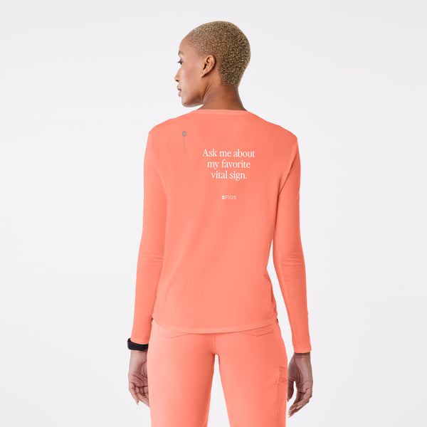 women's Sunset Drift Favorite Vital Sign Supersoft - Longsleeve Underscrub