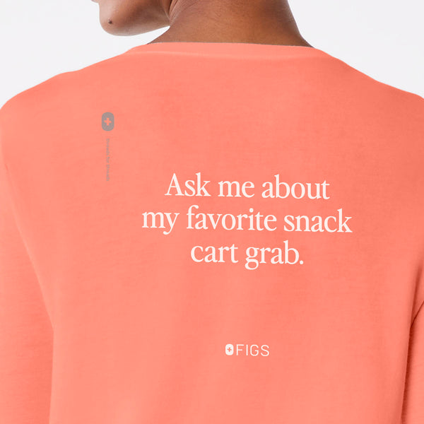 women's Sunset Drift Favorite Snack Supersoft - Longsleeve Underscrub