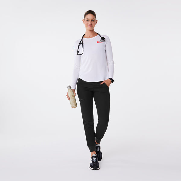 women's White VEG Supersoft - Longsleeve Underscrub