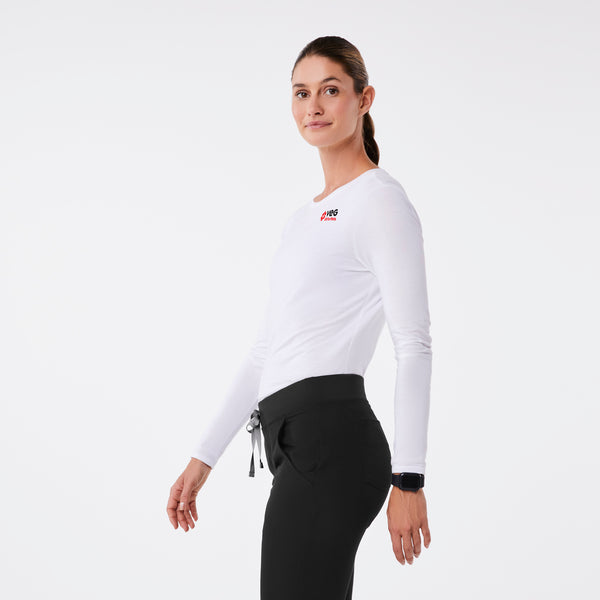 women's White VEG Supersoft - Longsleeve Underscrub